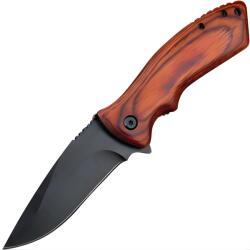 HARAHU Kültéri összecsukható kés CE - 39439 - Barna / Fekete KP39439