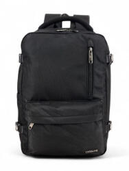 ORMI Kézipoggyász 40 x 30 x 20 cm hátizsák repülőre ingyenesen felvihető fekete 38483 (le-38483-black)