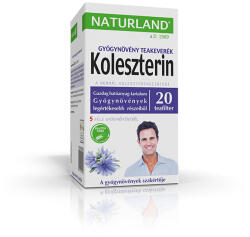 Naturland Koleszterin gyógynövény teakeverék 20x2 g (0010006413)