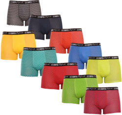 Lee Cooper 10PACK Férfi boxeralsó Lee Cooper többszínű (LCUBOX10P0103-1769862) M