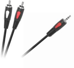 Cabletech Cablu Jack 3.5 mm la 2x RCA 10m Eco-Line Cabletech (KPO4004-10) - pretexpert