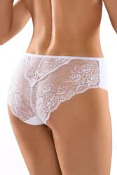 Babell 134 csipkés női bugyi, fehér, S