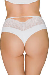 Babell 158 magas derekú tanga, fehér , XL