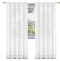  Fátyol Függöny 145x250 Erkély Szalag strassz (5904238853207)