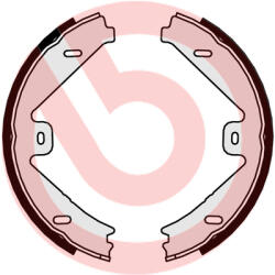 Brembo S 50 525 Fékpofák készlet, fék