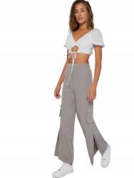 Shein Cargo nadrág széles kivágott szárrésszel 34-es