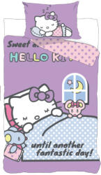 Brandmac Hello Kitty Another Day gyerek, ovis ágyneműhuzat 100×135 cm, 40×60 cm (BRM024014)