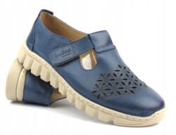 Helios Női Félcipő Helios 421 Sötétkék Áttört Bőr Felsőrész (421.042)