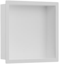 CERANO - Burkolatba süllyeszthető polc/fali fülke peremmel - matt fehér - 30x30x10 cm (CER-8050BD80241)