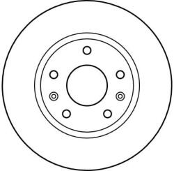 TRW DF4221 féktárcsa (1db)