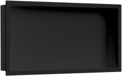 CERANO - Süllyesztett polc/fali fülke burkolatba építhető peremmel - matt fekete - 60x30x10 cm (CER-417464)
