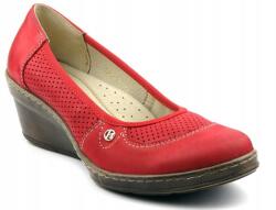 Helios Női Félcipő Helios 330 Kényelmes Bőr Cipő (330)