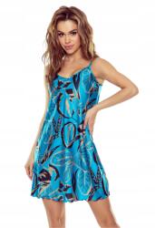 Eldar Ginewra vállpántos hálóing Eldar türkiz arany M (3297-4)