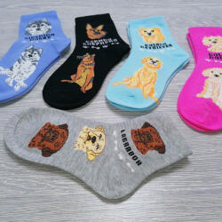 Aura Via Gyerek zokni ÁLLAT mintás 5 pár/cs 32-35 25561