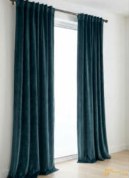  (20 szín) Zoárd 100% blackout függöny 787 Sötétzöld 280cm