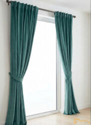  (20 szín) Zoárd 100% blackout függöny 810 Fűzöld 280cm