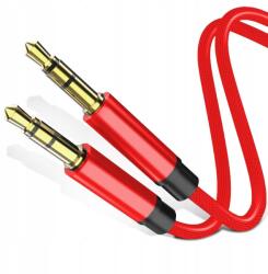 Interlook Audio Kábel Aux Mini Jack 3, 5mm Sztereó Tömör 1m (INTERAU-1-1M-Red)