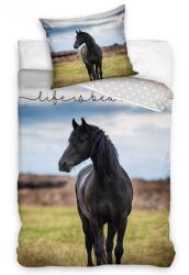 TipTrade Pamut lepedők 140x200 + 70x90 cm - Fekete musztáng (T-011176)