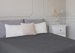 TipTrade Jersey lepedő STANDARD 180x200 cm - Fekete (T-017854)