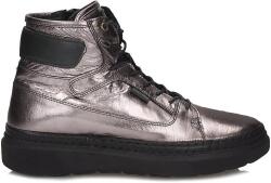 Manitu Bőr női tornacipő Manitu 990354-92 ezüst metál (990354-92)