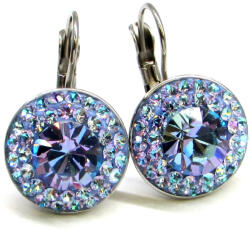 APHRODITÉ kapcsos fülbevaló - 14 mm (vl lila) (2026020202)