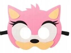  Amy Rose Sonic maszk jelmez farsangi jelmez születésnap Hedgehog - allegro - 2 690 Ft