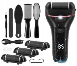 Soulima Lábreszelő Fekete Vízálló Többvégű Simítás Vezeték nélküli (Wodoodporny Wygładzanie Bezprzewodowy)