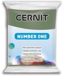 Cernit süthető gyurma N°1, 56 g - olivazöld