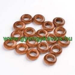  Sötétbarna Fakarika Fa Karika 12x4mm