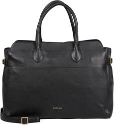 Burkely Dámská kožená kabelka na notebook Burkely Miata - černá