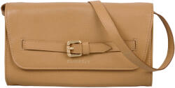 Burkely Női crossbody bőr kézitáska Burkely Clutch - világosbarna