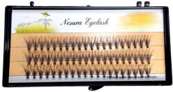 MoonbasaNails Tincses műszempilla C-ív 10 mm #011-10 Természetes hatású