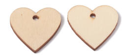  Fa Szív Kulcstartó Medál 30mm