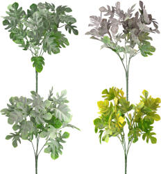 Valex Decor Monstera műnövény csokor 5 ágú, 35cm magas - 60db-os mix (LD033)