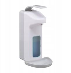 Relaxdays Falra szerelhető kézi szappanadagoló 1000 ml fehér (100299930)