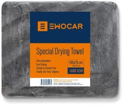EWOCAR Prosop Uscare Auto Ewocar Special Drying Towel, 1600GSM, Gri, 100 x 70cm (TW9)