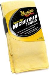 Meguiar's Consumer Set Prosoape Uscare Auto Meguiar's Supreme Shine Microfiber Towels, 60 x 40cm, 3 buc (X2020EU)