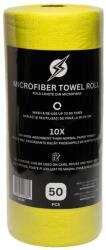 Flash Detail Rola Lavete Microfibra Flash Detail Microfiber Towel Roll, 200GSM, 30 x 30cm, Galben, 50 buc (FD-RLMTRG50)