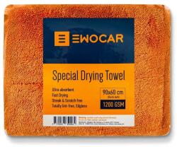 EWOCAR Prosop Uscare Auto Ewocar Special Drying Towel, 1200GSM, Portocaliu, 90 x 60cm (TW-ORANGE-90)