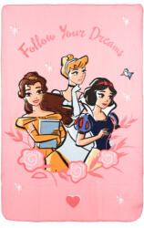  Disney Hercegnők Follow Your Dreams polár takaró 100x150cm (SNXHY46018) - szukits