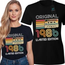 Tshirto Női Születésnapi Póló Születésnap 30 40 50 Év Bármilyen Életkor Ajándék S (Retro Rok Gadżet Urodzinowy Personalizowany)
