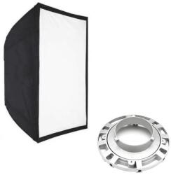 iShoot Softbox 40x40cm cu montura Bowens