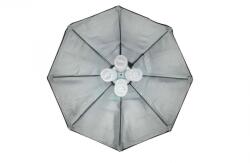 iShoot Kit suport pentru 4 becuri cu fasung E27 + octobox 60cm + 4 becuri 85W