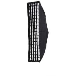 iShoot Softbox 22x90cm cu deschidere tip umbrela grid si montura Bowens