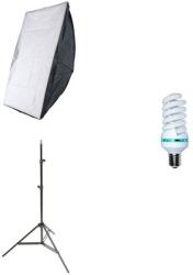 iShoot Kit lumina continua foto-video softbox 40x60cm fasung E27 incorporat + bec + stativ - ishoot - 222,00 RON