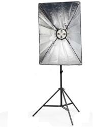 iShoot Kit lumina continua foto video lampa cu 4 becuri+ softbox 50X70cm + stativ + 4 becuri