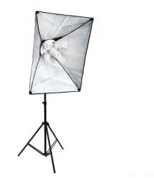 iShoot Kit lumina continua foto video lampa cu 5 becuri+ softbox 50X70cm+ stativ+ 5becuri