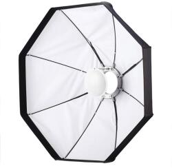 iShoot Beauty dish octogonal pliabil, 60cm white cu montura Bowens si Grid