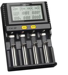 iShoot Incarcator universal MiBOXER C4-12 Smart incarcator 4 x 3A Incarcator baterii