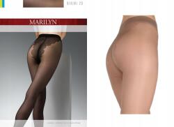 Marilyn Klasszikus sima harisnyanadrág Marilyn Bikini 20 den barna Safari 2-es méret (5905168996019)